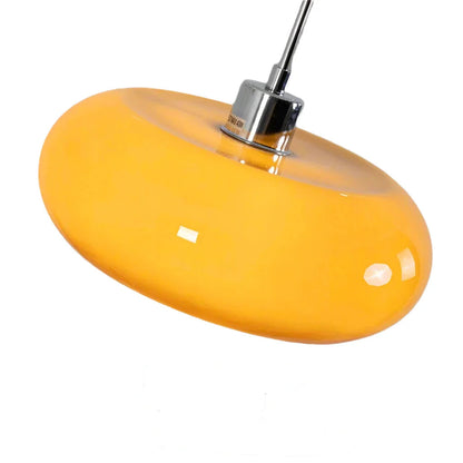 Iridescent Glass Pendant Light – Retro Bauhaus Design – Elegant Kitchen Pendant Lighting – Modern Home Lighting 5