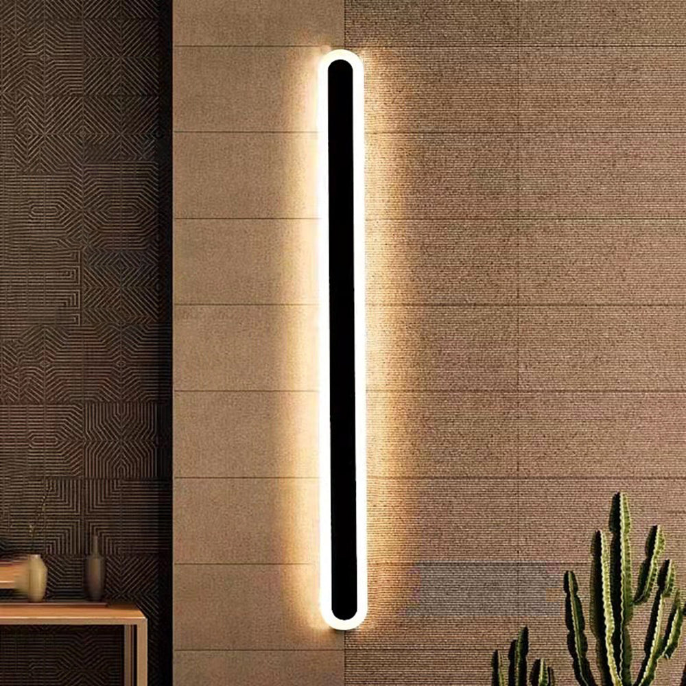 Outdoor Wall Lamp – Linear Oval Design – Waterproof IP65 – Outdoor Lighting 10