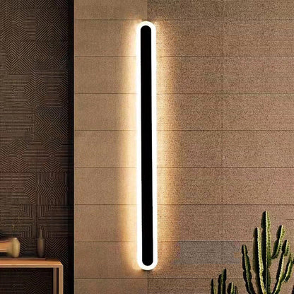 Outdoor Wall Lamp – Linear Oval Design – Waterproof IP65 – Outdoor Lighting 10
