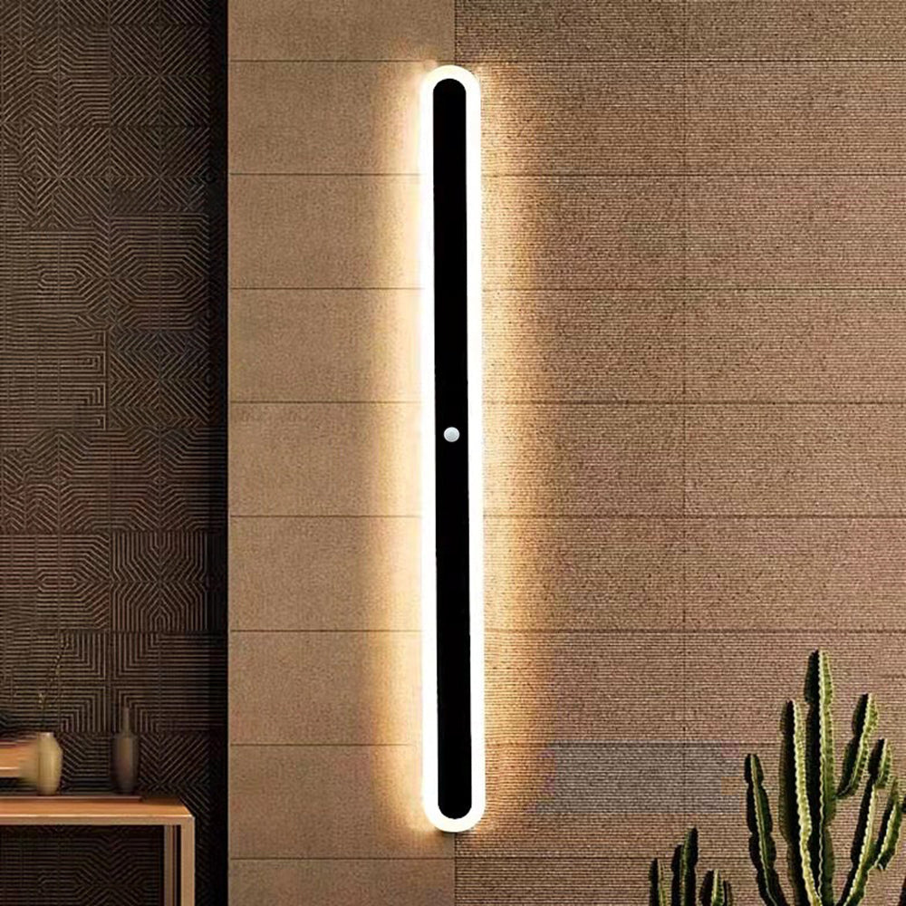 Outdoor Wall Lamp – Linear Oval Design – Waterproof IP65 – Outdoor Lighting 6