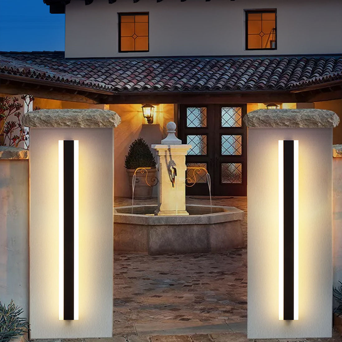 Outdoor Wall Lantern – Dimmable LED – Modern Design – Exterior Wall Lights 3