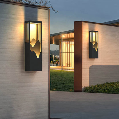 Rectangular LED Wall Sconce – Waterproof Outdoor Wall Lights – Modern Design – Outdoor Lighting 0