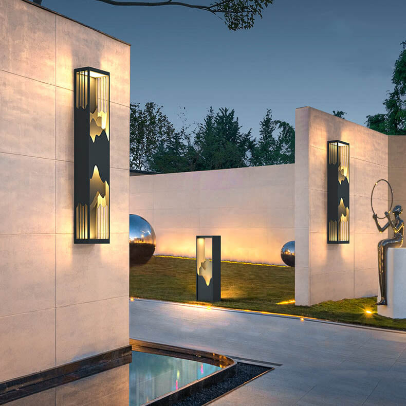 Rectangular LED Wall Sconce – Waterproof Outdoor Wall Lights – Modern Design – Outdoor Lighting 1