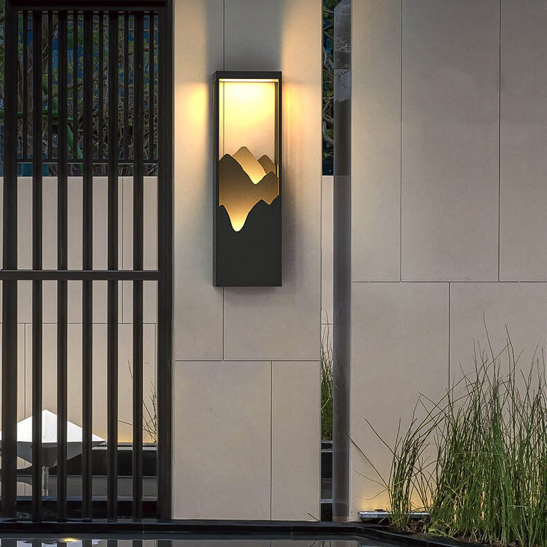 Rectangular LED Wall Sconce – Waterproof Outdoor Wall Lights – Modern Design – Outdoor Lighting 10