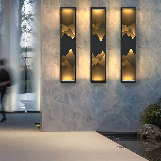 Rectangular LED Wall Sconce – Waterproof Outdoor Wall Lights – Modern Design – Outdoor Lighting 3
