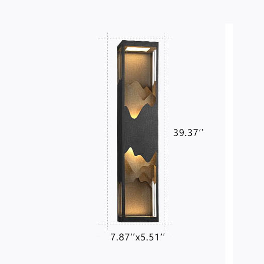Rectangular LED Wall Sconce – Waterproof Outdoor Wall Lights – Modern Design – Outdoor Lighting 7