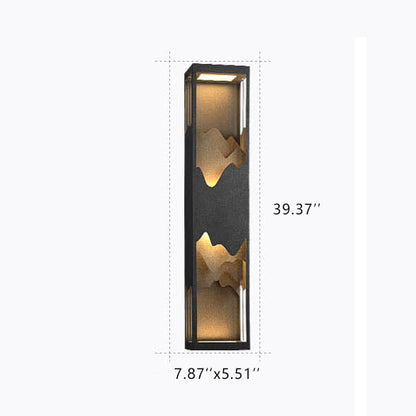 Rectangular LED Wall Sconce – Waterproof Outdoor Wall Lights – Modern Design – Outdoor Lighting 7