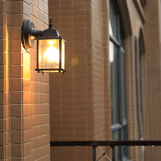 Retro Outdoor Wall Lamp – Vintage Garden Lighting – Waterproof E27 Sconce – Outdoor Wall Lights 1