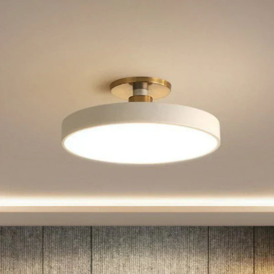 Round LED Ceiling Light – Flush Mount Ceiling Light – Minimalist Acrylic Design – Modern Indoor Lighting 0