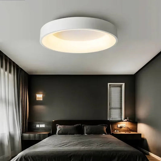 Round LED Ceiling Light – Minimalist Flush Mount – Energy Efficient Illumination – Ceiling Light Fixture 0