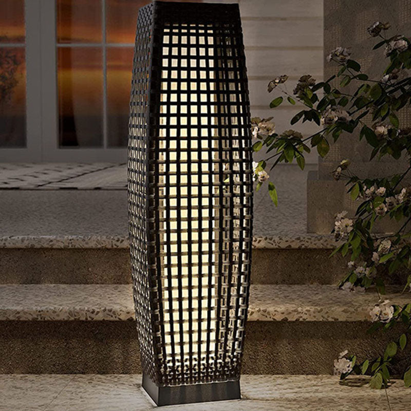 Solar-Powered Floor Lamp – Outdoor Garden Lighting – Waterproof Art Deco Design – Modern Outdoor Lights 8