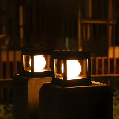 Solar Garden Post Light – Waterproof Outdoor Lantern – Dusk-to-Dawn Illumination – Outdoor Lighting 6