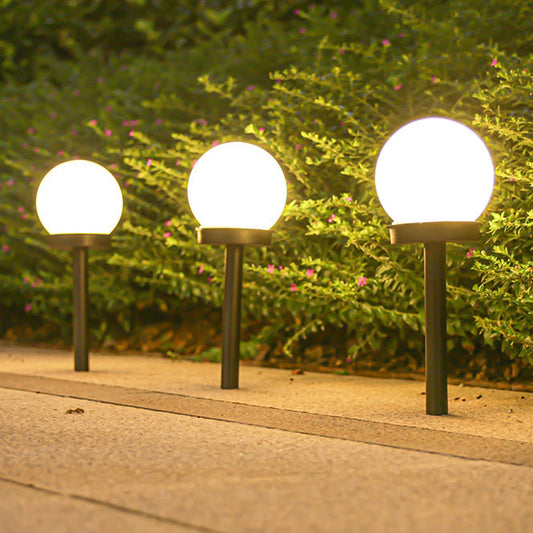 Solar Globe LED Light – Waterproof Outdoor Light – Minimalist Design – Solar Garden Lights 0