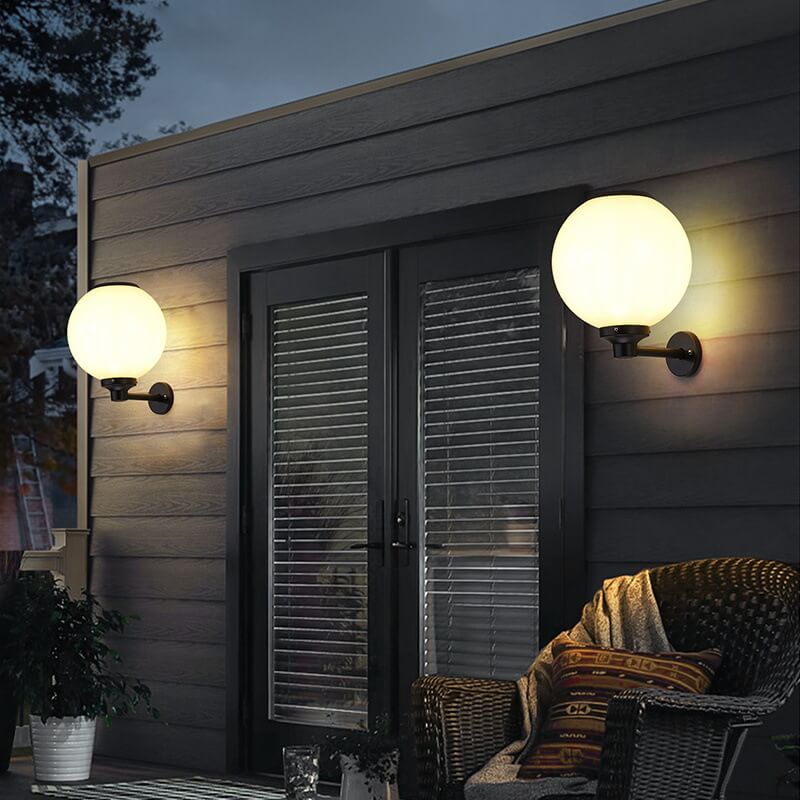 Solar LED Wall Sconce – Waterproof Outdoor Light – Modern Design – Solar Garden Lights 1