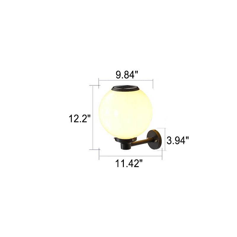 Solar LED Wall Sconce – Waterproof Outdoor Light – Modern Design – Solar Garden Lights 6