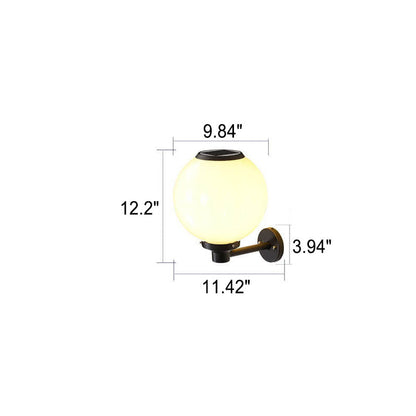 Solar LED Wall Sconce – Waterproof Outdoor Light – Modern Design – Solar Garden Lights 6
