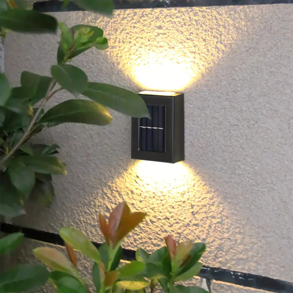 Solar Wall Lights Outdoor – Solar Powered Wall Lights – Compact LED Fixture – Outdoor Lighting 5