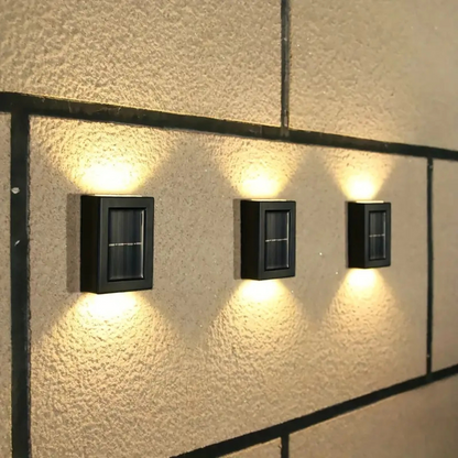 Solar Wall Lights Outdoor – Solar Powered Wall Lights – Compact LED Fixture – Outdoor Lighting 6