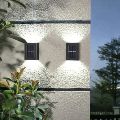 Solar Wall Lights Outdoor – Solar Powered Wall Lights – Compact LED Fixture – Outdoor Lighting 7
