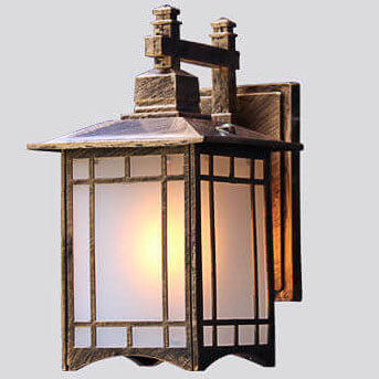 Solar Wall Sconce Lamp – Waterproof Aluminum Design – Modern Pavilion Style – Outdoor Lighting 7
