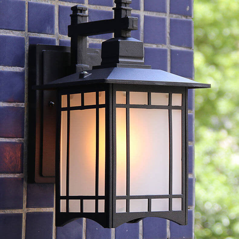 Solar Wall Sconce Lamp – Waterproof Aluminum Design – Modern Pavilion Style – Outdoor Lighting 9