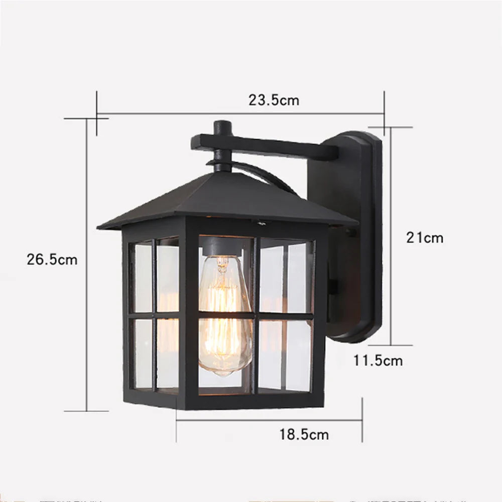 Vintage Wall Lamp – Outdoor Sconce Light – Weatherproof Design – Garden Lighting 5