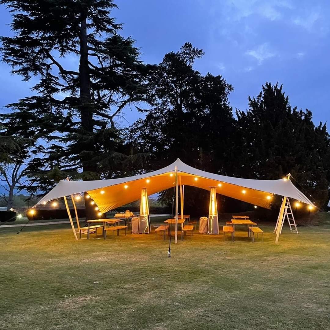 Waterproof Festoon String Lights – Connectable LED Patio Lights – Warm White Bulbs – Outdoor String Lights 5