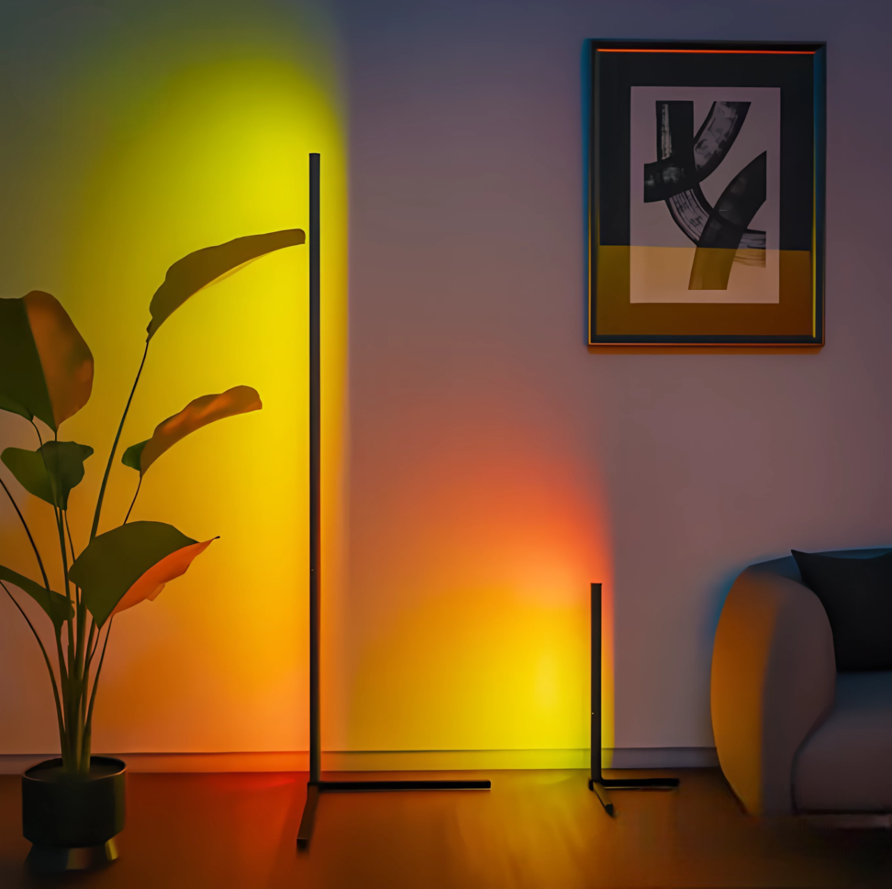 Nordic Corner Floor Lamp