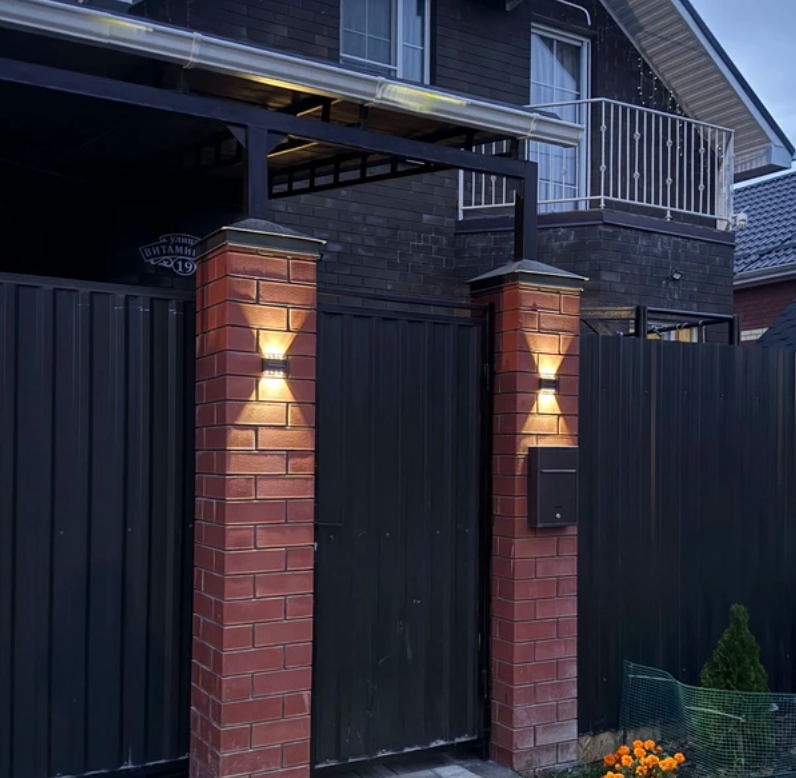 Wireless Solar Wall Light – Motion Sensor Outdoor Lighting – IP65 Waterproof Garden Lamp – Solar Garden Lights 8